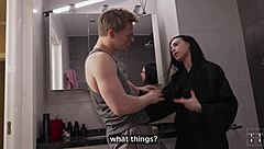 She Wouldn't Let Me Cum, So I Fixed The Bathroom Sink With My Monster Cock