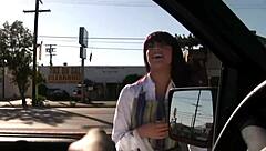 Hell Yeah! Slutty Brunette Banged Hard in Fishnet Stockings!