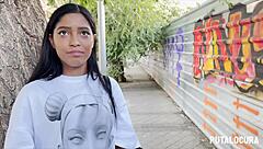 torbe catches the skinny teen kali and seduces her for a hard fuck with tongue and ass