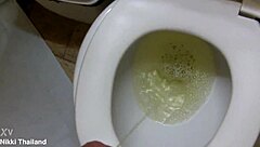 Nikki Ladyboy Enters T-Ladies Room For Transsexual Fun