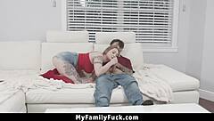 Aria Kai Obeys Stepbrother's Traditions With Intense Fucking