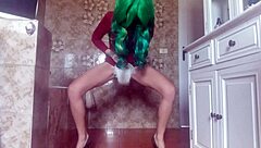 I love peeing in my tight dress and diaper