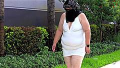 Big Ass Busty Milf Flashes Pussy In Office!