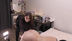 milf pegs guy with strapon