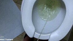 Nikki Ladyboy Enters T-Ladies Room For Transsexual Fun