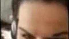 Sri Lankan Housewife Kandy Kane Performs Deepthroat Blowjob On Big Cock