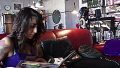 Nina Hartley And Friends Explore In Bookshop