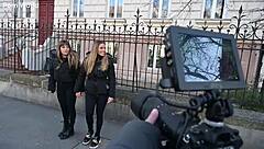 twins eveline and silvia dellai in dp gangbang