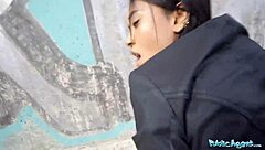 Linda Baker blows in public outdoor sex!