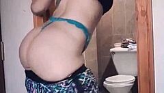 Sexy Lady Swallows Cum In Public!