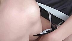 Shemale Ting Xuan Urinates Outdoors During Anal Sex And Masturbation