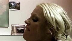 Blonde Secretary Fucks Big Boss on Desk!