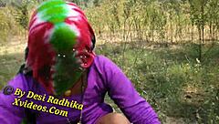 Ever seen a bhabhi getting wild in the fields?