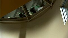 Brunette slut mom rides monster cock in high heels for cumshot