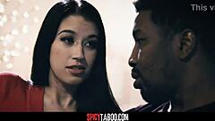 horny widow begs black stepbrother to fill her pussy