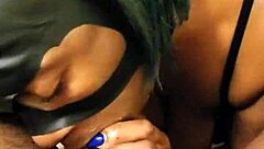 lalola klitz is a deep throat expert milf blowjob