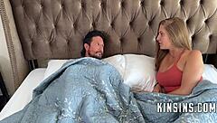 Hey, this horny teen latina is letting her step daddy fuck her 😈