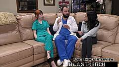 ditria rose sucks dick and eats pussy in pov