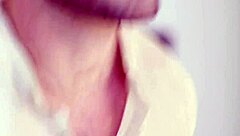 Cute transsexual Chanel Santini moans in doggystyle sex