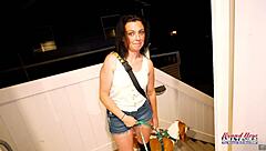 Inked Brunette Phoenix Rae Fingers Pussy And Sucks Cock