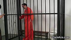 Flirty babe takes intense facial cumshot