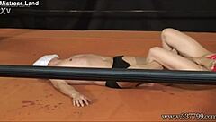 Japanese Femdom Women Humiliate Man Fighting