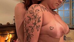 little party turns into girls kissing and licking pussy