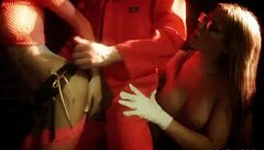 I watched a horny prisoner get to bang two naughty sluts