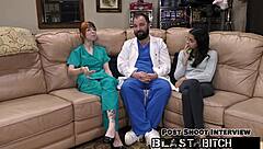 ditria rose sucks dick and eats pussy in pov