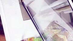 upskirt spying in the store