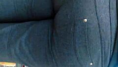 Hidden big ass at grocery store?