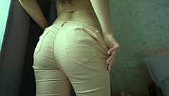 Bare Ass In Jeans Fetish With Perfect Booty