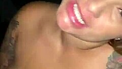 I Was In A Swing Cabin With My Husband Doing An Exhibition, There Was A Guy At The Door Watching, My Husband Let The Guy In To Lick My Pussy And Fuck Me Hard