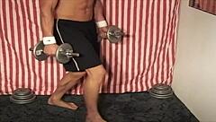 18 Yr Old Reese Rideout Working Out