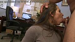 Rachel Roxxx Pleasures Boss With Big Tits And Wet Pussy