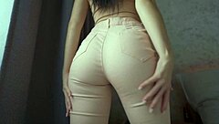 Bare Ass In Jeans Fetish With Perfect Booty