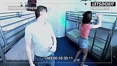 Stunning Slovakia brunette gets dicked down in dorm