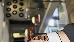 a coelhinha gostosa da bunda grande colocou toda cenoura na bucetinha completo no cassiflix