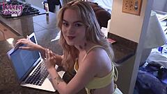 Sage Fox Dicked By Stepdad!