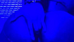 Bleu Room's Solo Anal Finger Fucking Action.
