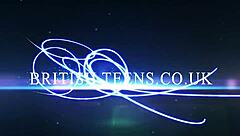 Gorgeous British Teen Masturbates To Orgasm With Curvy Body