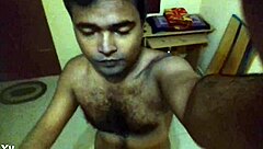 mayan mandev's shaved pussy or hairy? you decide in this nude solo