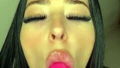 british slut masturbates on webcam