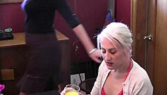 lesbians have fun with strapon