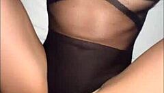 the beautiful latina with narrow ass gets fucked hard in lingerie photoshoot