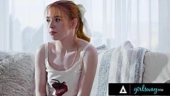 Redhead Madi Collins Bonds With New Milf Then Foursomes With Step Moms