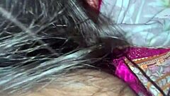 He massages legs, begs for pussy.