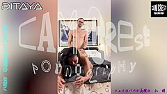 Fetish daddy roleplay with slut in glasses pigtails spitting cum