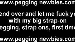 I found nice big strapon to fuck ass