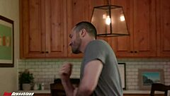 asian wife invites friend's big cock to destroy her pussy